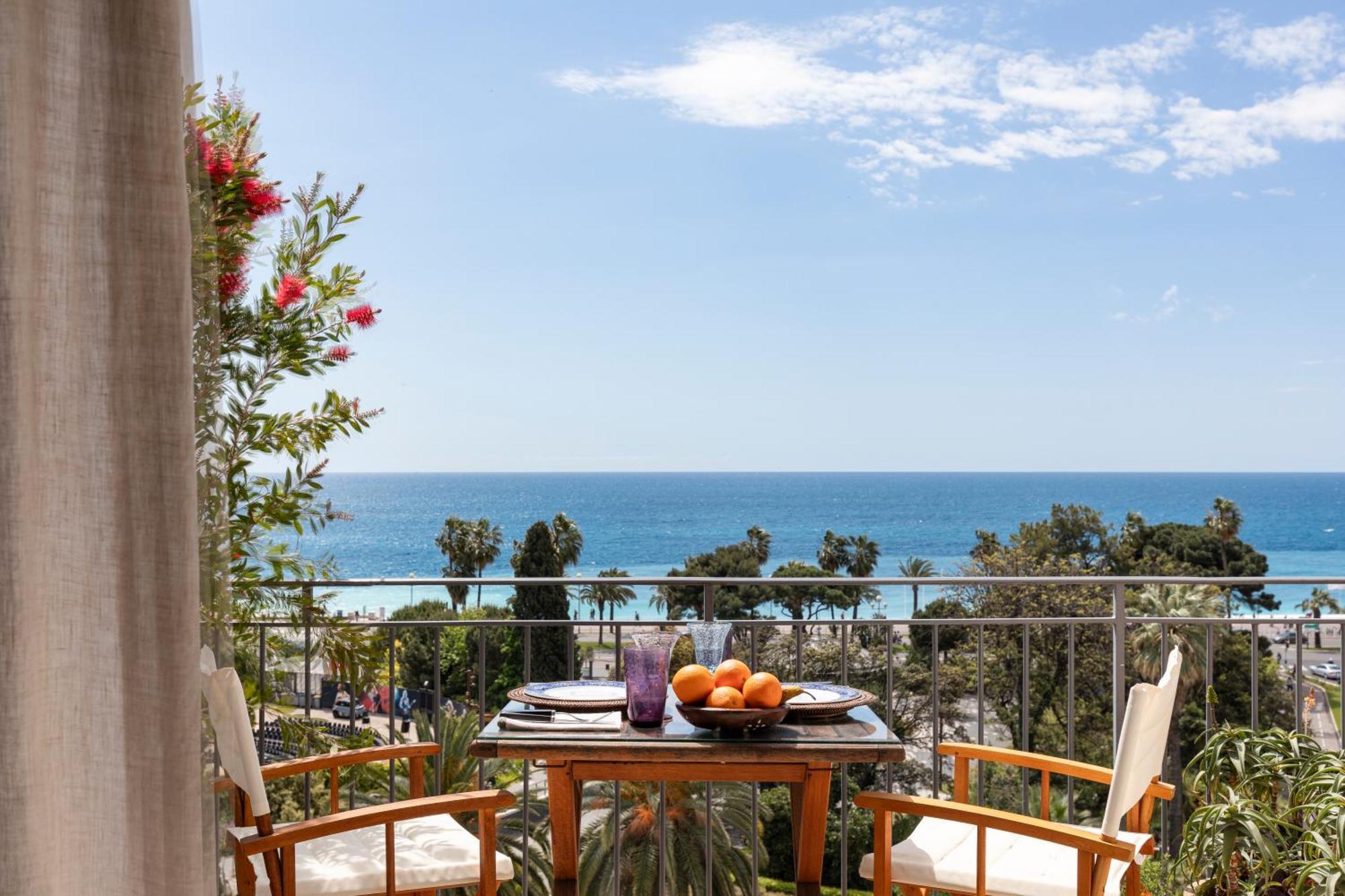 Unique Sea View Apartment, Center, 100M2 Nizza Kültér fotó