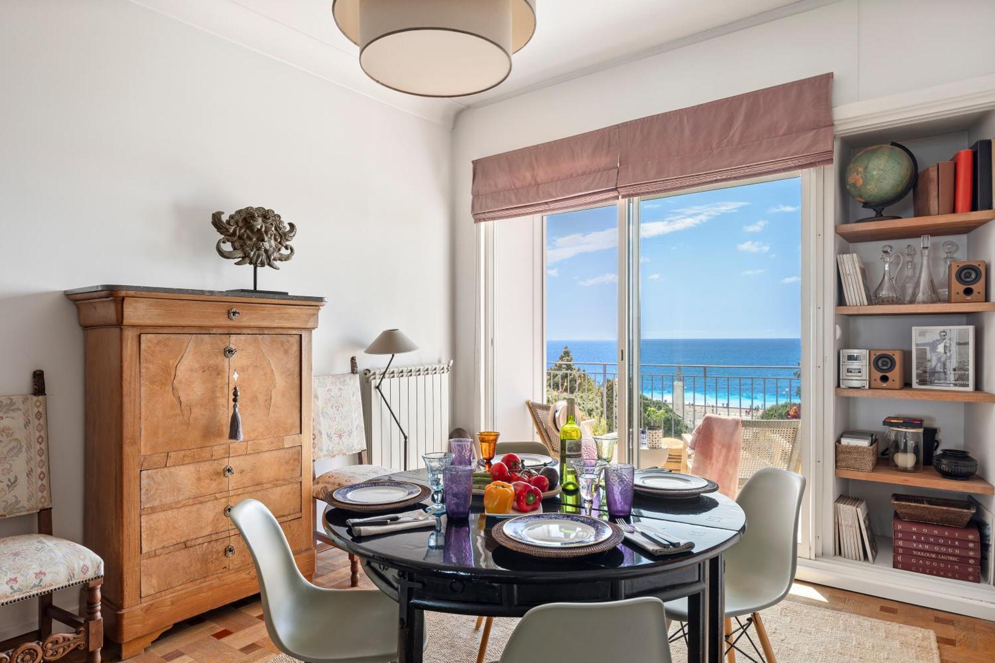 Unique Sea View Apartment, Center, 100M2 Nizza Kültér fotó